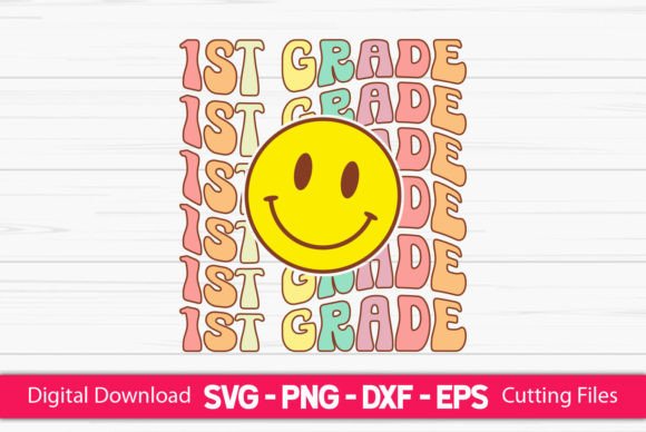 1st Grade Teacher SVG – A Versatile Graphic for Crafts and Merch