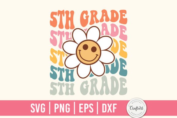 5th Grade Teacher Sublimation: A Versatile Graphic Design Asset for Crafts