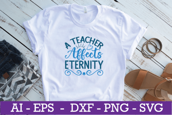 A Teacher Affects Eternity SVG Design: Practical Embroidery Review