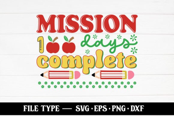 Mission 100 Days Complete: A Versatile Graphic Design Asset for Crafters