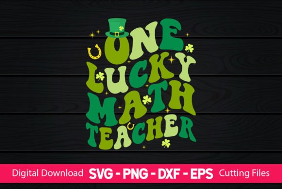 One Lucky Math Teacher Embroidery Design Review