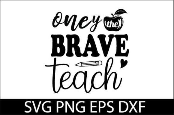 Oney the Brave Teach SVG DESIGN: A Versatile Graphic Asset for Crafts and Branding