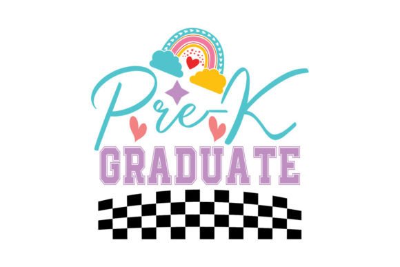 Pre-K Graduate: A Graphic Design Asset for Crafts and Local Business Branding