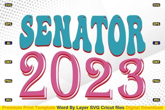 Senator 2023 SVG: A Bold Graphic Design Asset for Crafts and Creative Projects