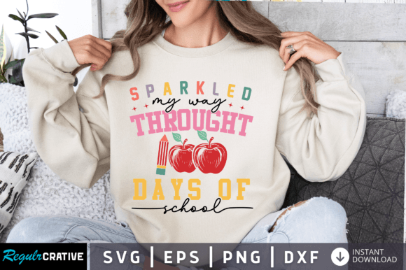 Sparkled My Way Through 100 Days Design: A Graphics Review for Crafters and Sellers