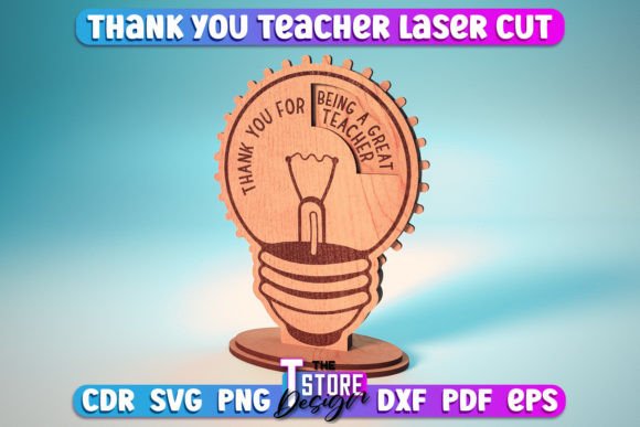 Thank You Teacher SVG Design for Crafts and Graphics